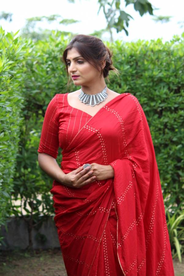 Sc Karwa Chauth Festive Wear Cotton Viscose Latest Saree Collection 